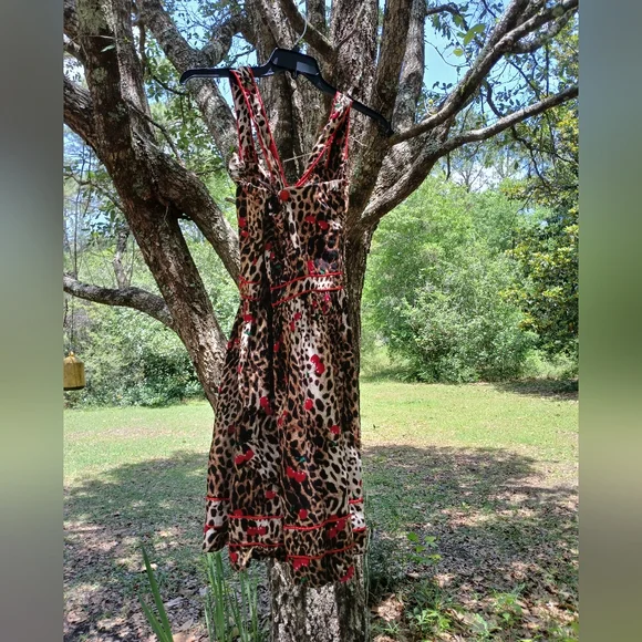 Voodoo Vixen Leopard Print Midi Dress - Picture 9 of 10